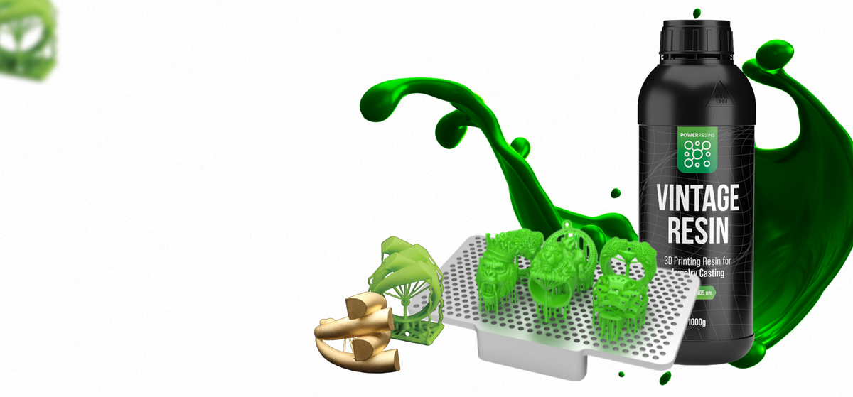 Picture of Top 3D Printing Resins for Jewelry & Dental | PowerResins